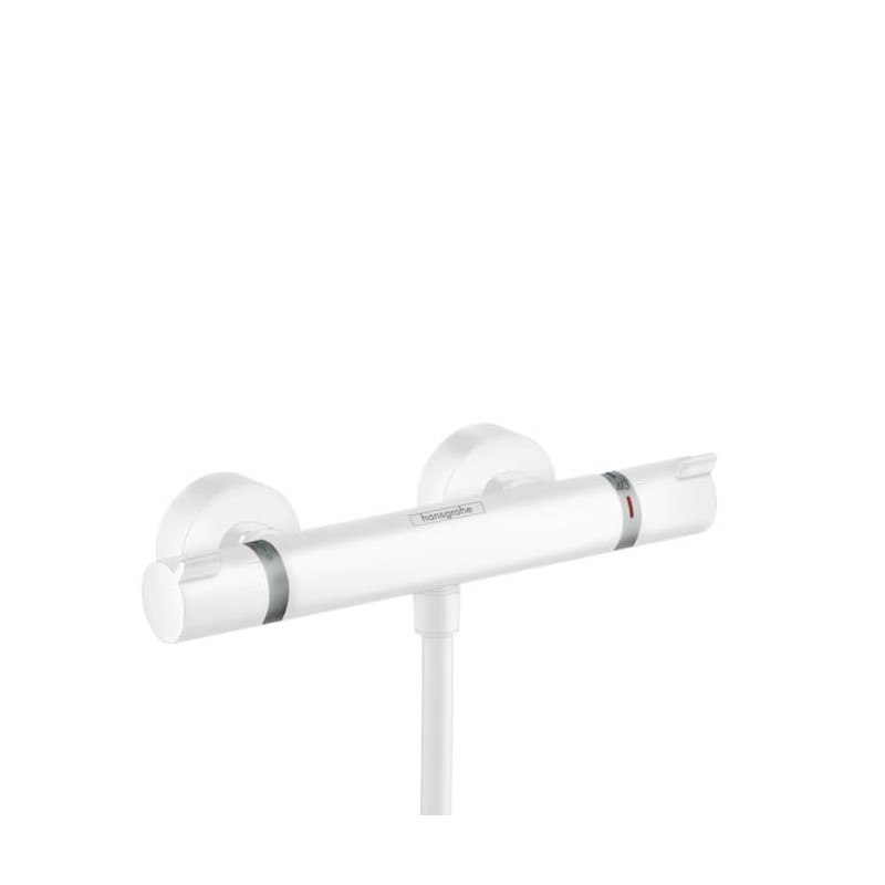 Sprchová baterie Hansgrohe Ecostat bez sprchového setu 150 mm matná bílá 13116700