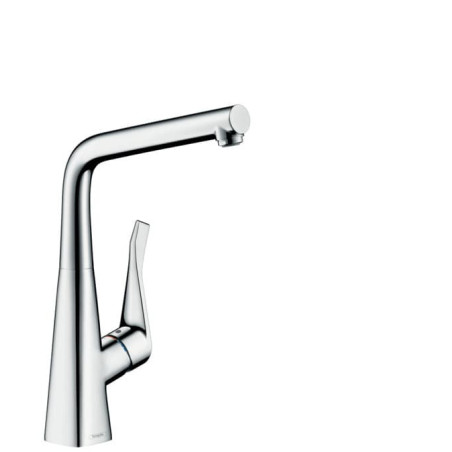 Dřezová baterie Hansgrohe Metris s otočným ramínkem chrom 14782000