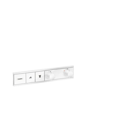 Sprchová a vanová baterie Hansgrohe Rainselect bez podomítkového tělesa matná bílá 15380700