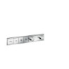 Sprchová a vanová baterie Hansgrohe Rainselect bez podomítkového tělesa chrom 15381000