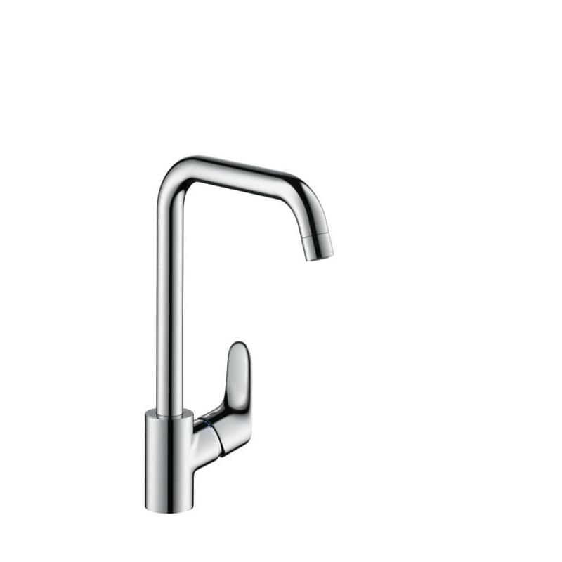 Dřezová baterie Hansgrohe Focus s otočným ramínkem chrom 31821000