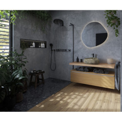 Hlavová sprcha Hansgrohe Rainfinity pod omítku matná černá 26234670