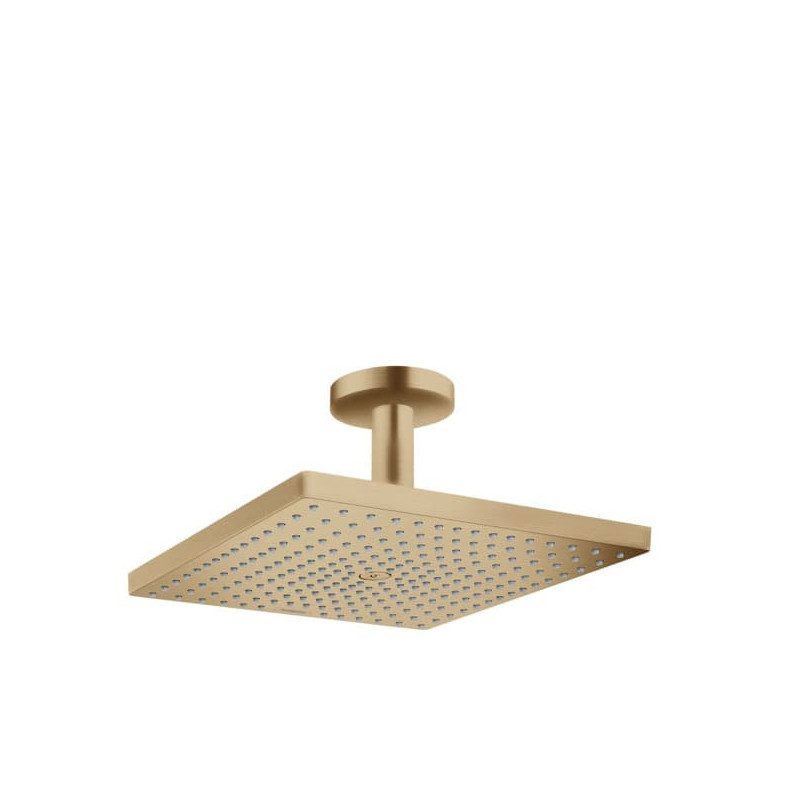 Hlavová sprcha Hansgrohe Raindance strop včetně sprchového ramena kartáčovaný bronz 26250140
