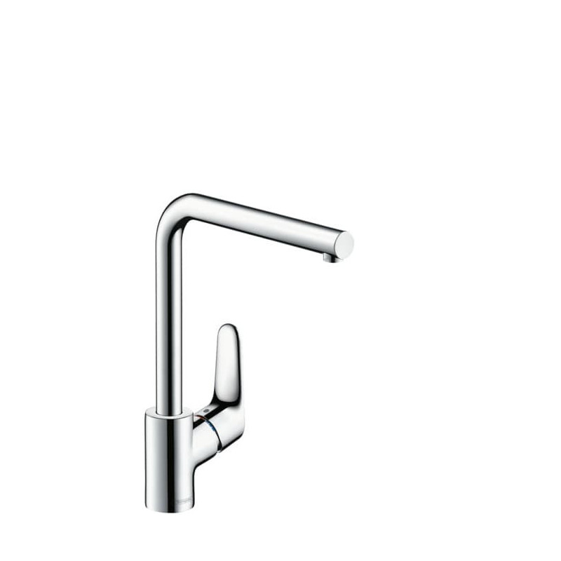 Dřezová baterie Hansgrohe Focus s otočným ramínkem chrom 31827000
