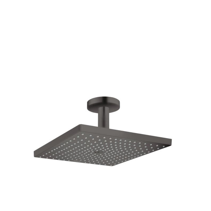 Hlavová sprcha Hansgrohe Raindance strop včetně sprchového ramena kartáčovaný černý chrom 26250340
