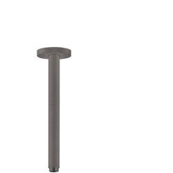 Sprchové rameno Hansgrohe strop kartáčovaný černý chrom 27389340