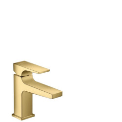 Umyvadlová baterie Hansgrohe Metropol s clic-clacem leštěný vzhled zlata 32500990