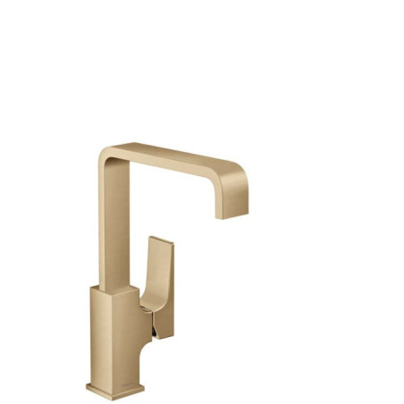 Umyvadlová baterie Hansgrohe Metropol s clic-clacem kartáčovaný bronz 32511140