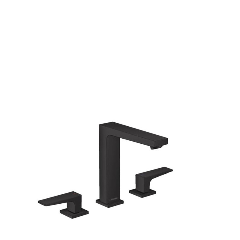 Umyvadlová baterie Hansgrohe Metropol s clic-clacem matná černá 32515670