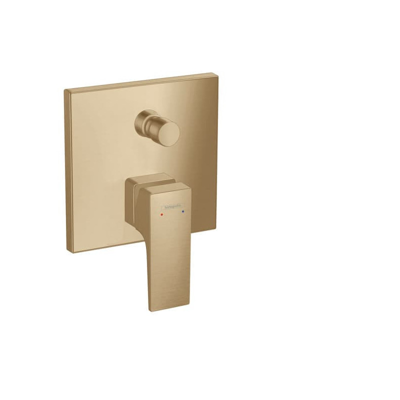 Sprchová a vanová baterie Hansgrohe Metropol bez podomítkového tělesa kartáčovaný bronz 32546140