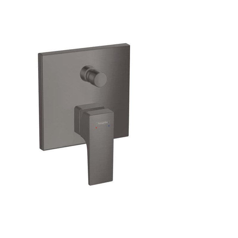 Sprchová a vanová baterie Hansgrohe Metropol bez podomítkového tělesa kartáčovaný černý chrom 32546340