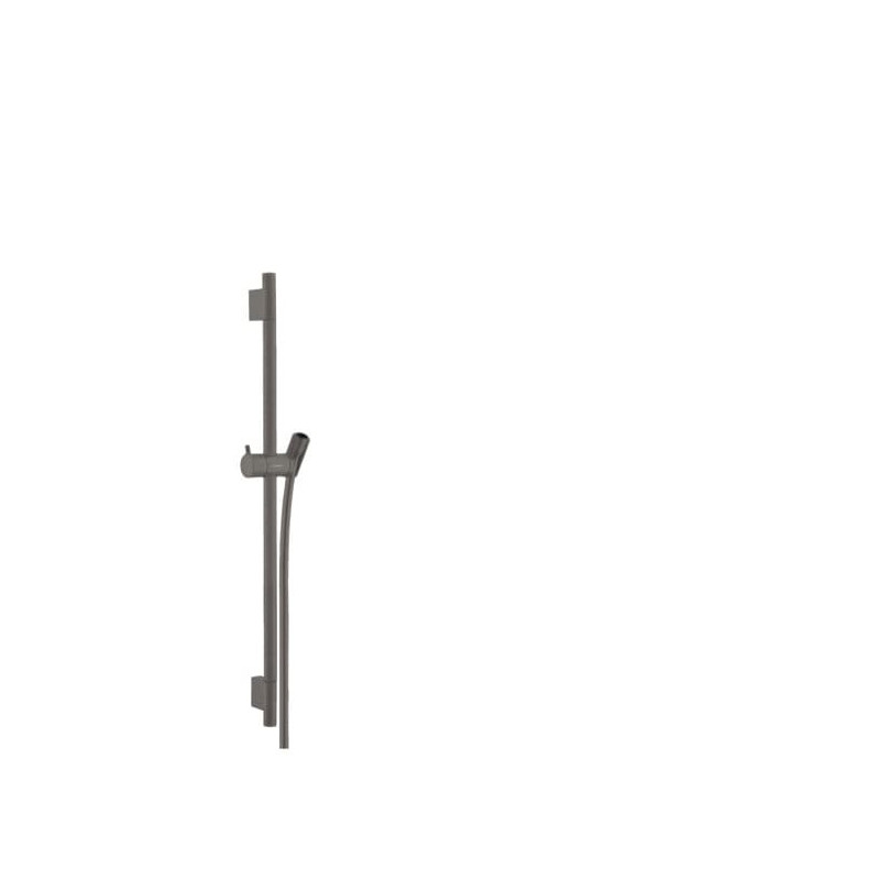 Sprchová tyč Hansgrohe Unica kartáčovaný černý chrom 28632340