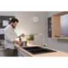 Dávkovač mycího prostředku Hansgrohe nerez 40448800