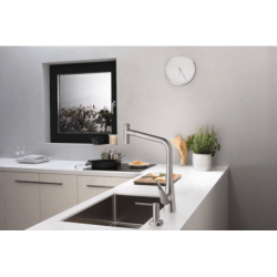 Dávkovač mycího prostředku Hansgrohe nerez 40468800