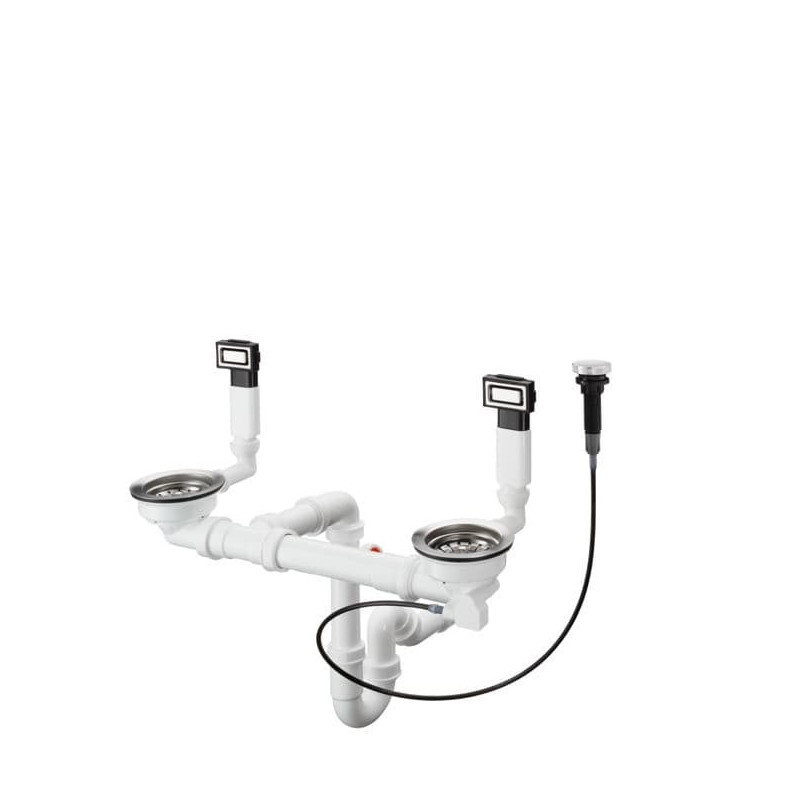 Sifon k dřezu Hansgrohe nerez 43932800