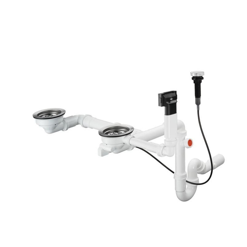 Sifon k dřezu Hansgrohe chrom 43938000