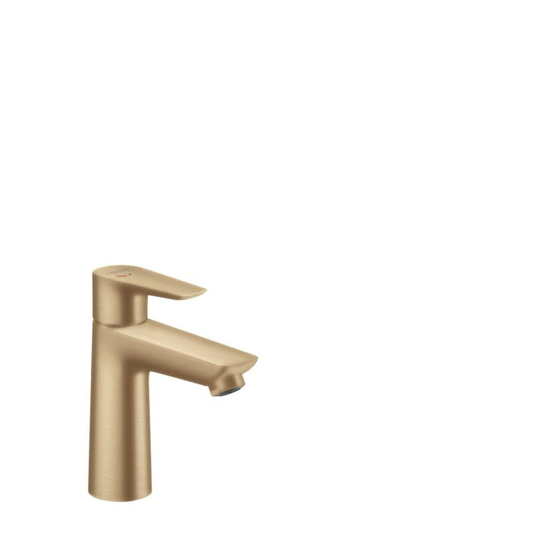 Umyvadlová baterie Hansgrohe Talis E bez výpusti kartáčovaný bronz 71714140