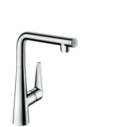 Dřezová baterie Hansgrohe Talis s otočným ramínkem chrom 72825000