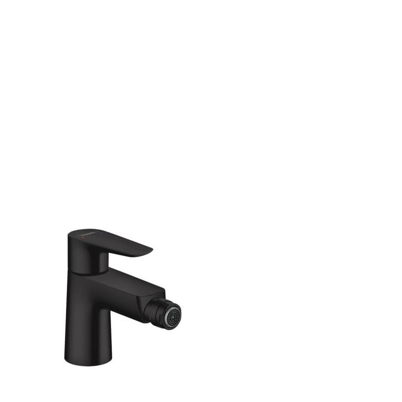 Bidetová baterie Hansgrohe Talis E s výpustí matná černá 71720670