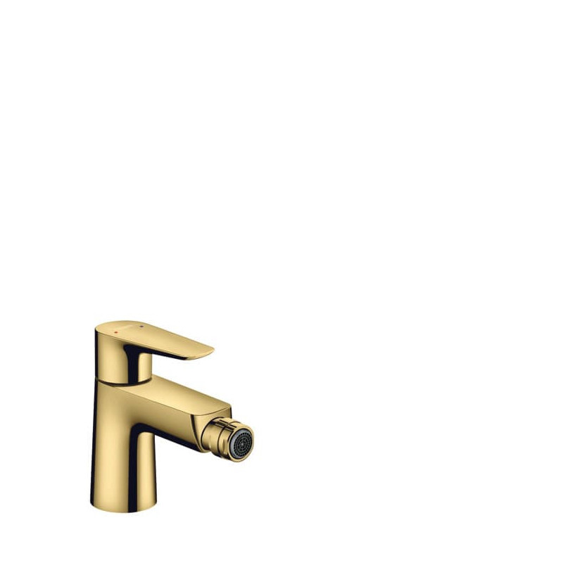 Bidetová baterie Hansgrohe Talis E s výpustí leštěný vzhled zlata 71720990