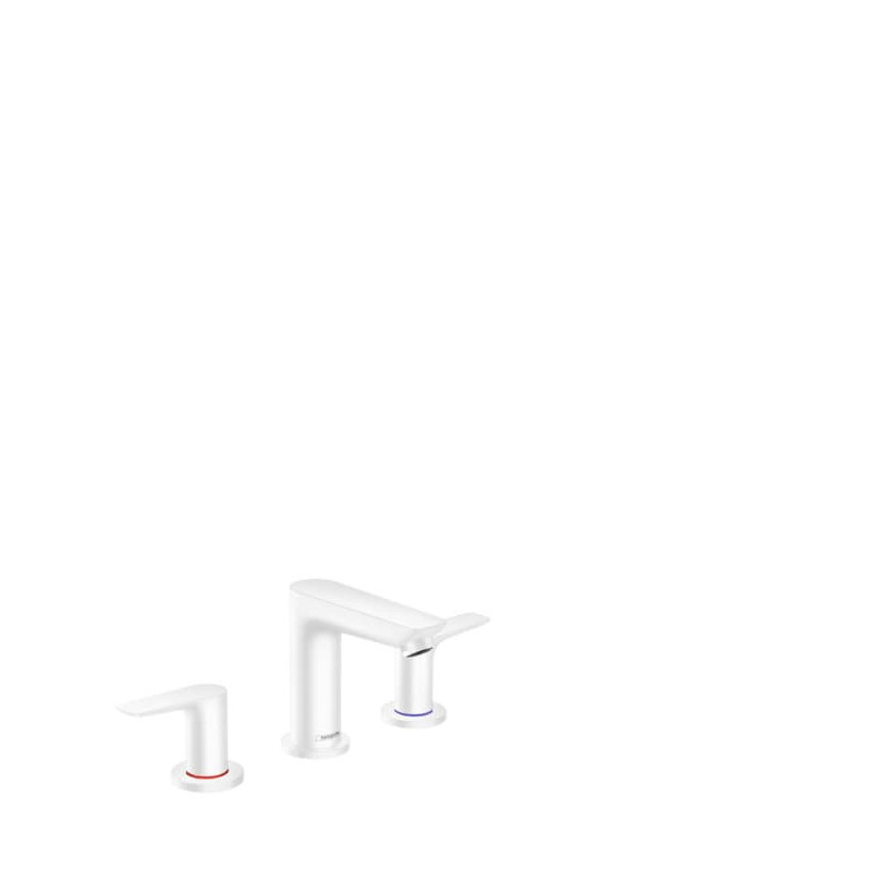 Umyvadlová baterie Hansgrohe Talis E s výpustí matná bílá 71733700