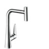 Dřezová baterie Hansgrohe Talis s vytahovací sprškou chrom 73853000
