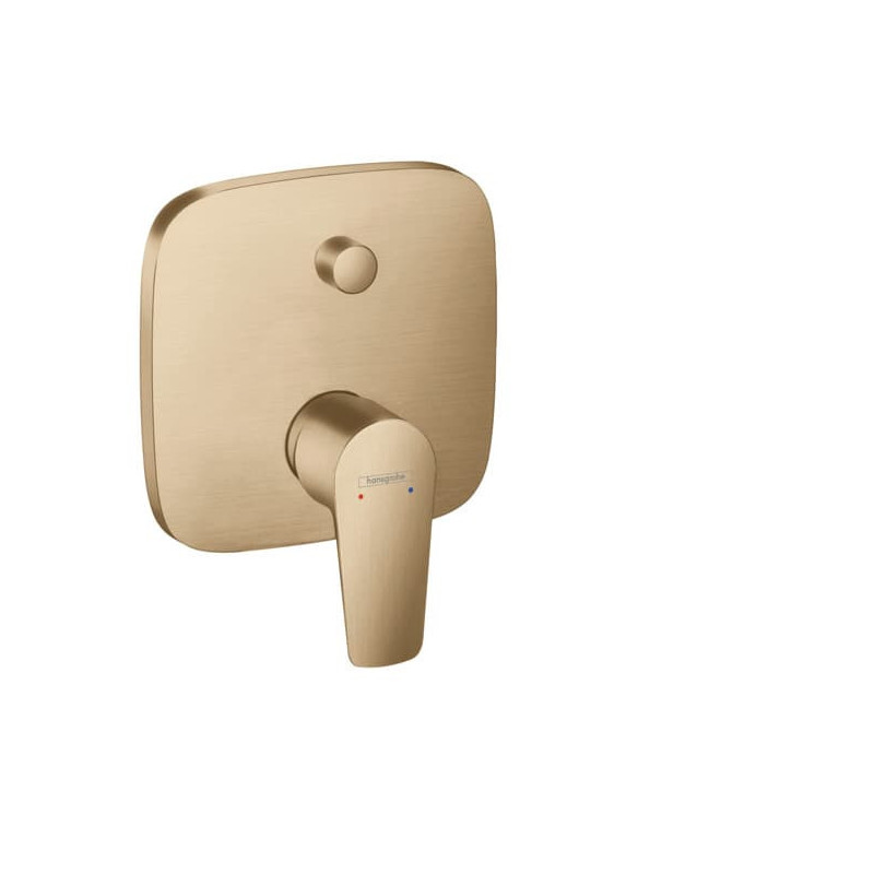 Sprchová a vanová baterie Hansgrohe Talis E bez podomítkového tělesa kartáčovaný bronz 71745140