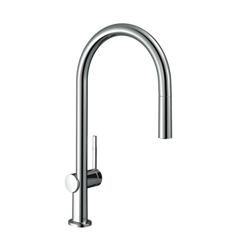 Dřezová baterie Hansgrohe Talis s vytahovací sprškou chrom 72802000
