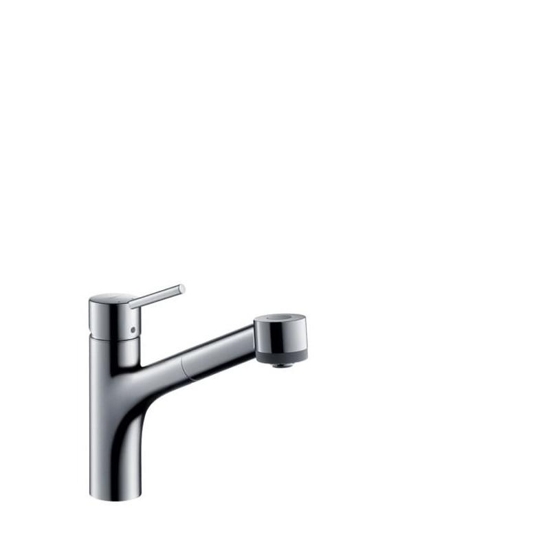 Dřezová baterie Hansgrohe Talis s vytahovací sprškou, 2 proudy chrom 73869000