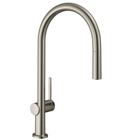 Dřezová baterie Hansgrohe Talis s vytahovací sprškou vzhled nerezu 72803800