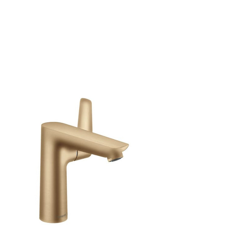 Umyvadlová baterie Hansgrohe Talis E s výpustí kartáčovaný bronz 71754140