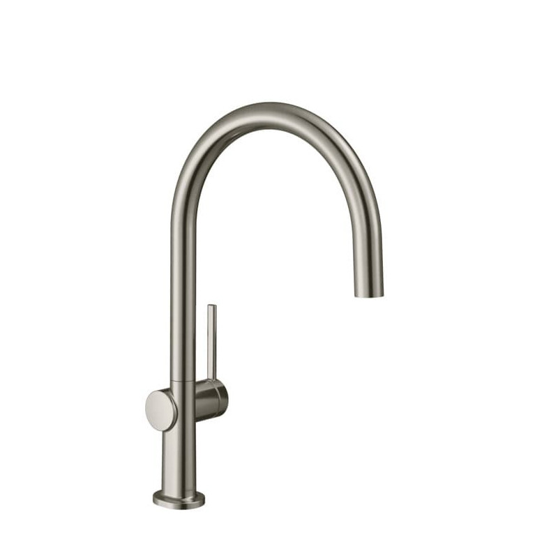 Dřezová baterie Hansgrohe Talis s otočným ramínkem vzhled nerezu 72804800