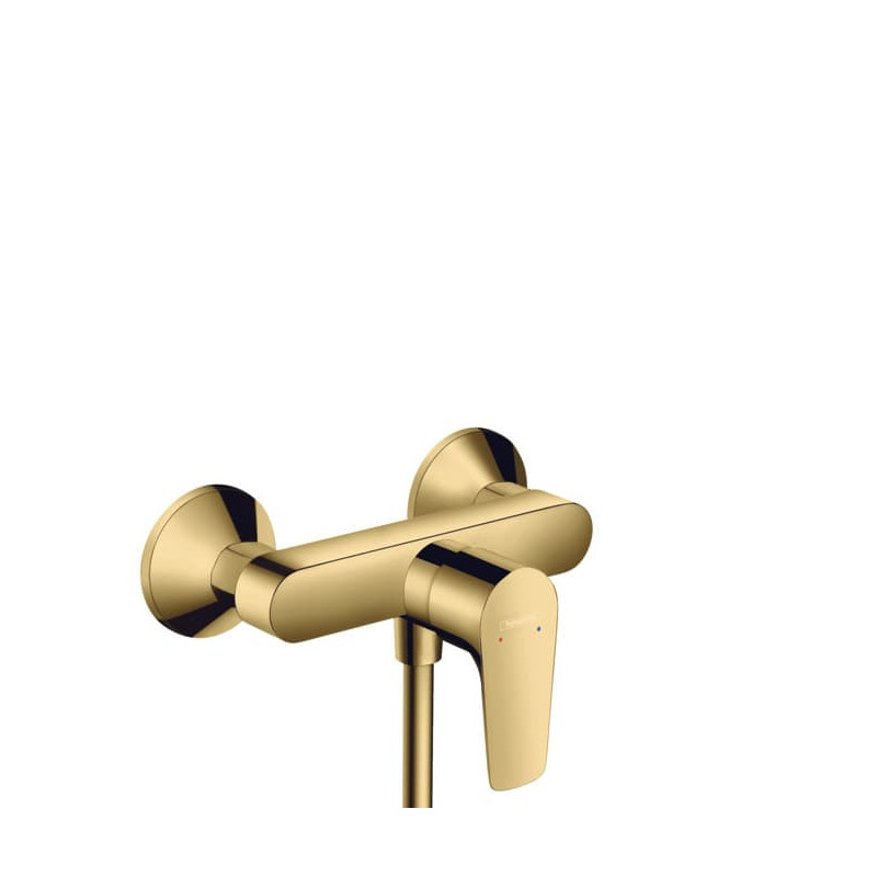 Sprchová baterie Hansgrohe Talis E bez sprchového setu 150 mm leštěný vzhled zlata 71760990