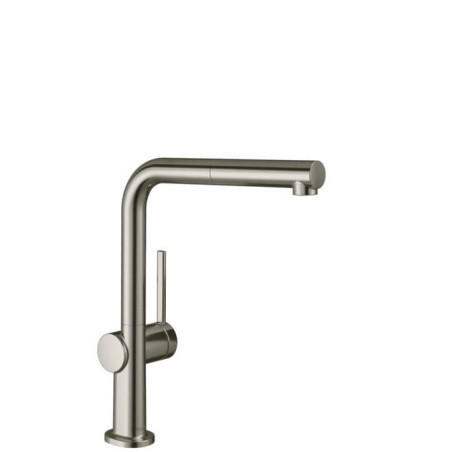 Dřezová baterie Hansgrohe Talis s vytahovací sprškou vzhled nerezu 72809800
