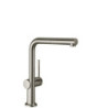 Dřezová baterie Hansgrohe Talis s vytahovací sprškou vzhled nerezu 72809800