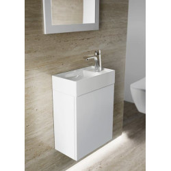 Koupelnová skříňka pod umyvadlo Ravak Veda 40x50x22 cm Bílá/bílá lesk X000001386