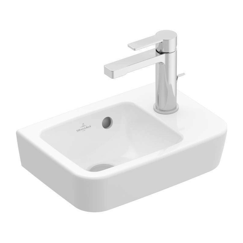 Umývátko Villeroy & Boch O.Novo 36x25 cm otvor pro baterii vpravo 43433601