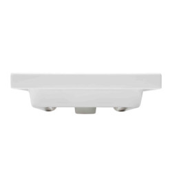 Umyvadlo SAT Brevis 50,5x40 cm otvor pro baterii uprostřed SATBRE5040S
