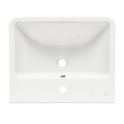 Umyvadlo VitrA Integra 55x45 cm otvor pro baterii uprostřed 7049-003-0001