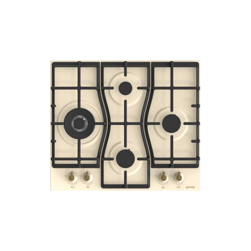Plynová varná deska Gorenje Classico vanilka GW6D42CLI