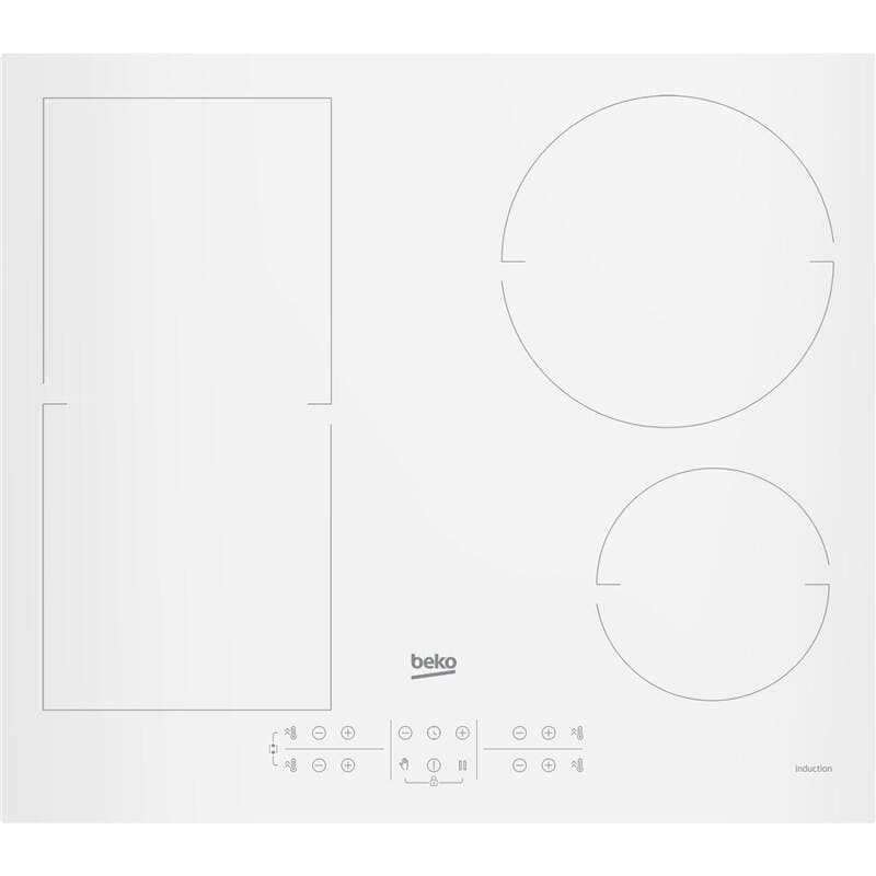 Indukční varná deska Beko bílá HII64200FMTW