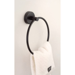 Držák ručníků Sanela černá SLZD05N