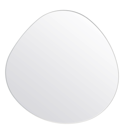 Zrcadlo asymetrické Naturel 31,5 x 31 cm, typ C,  ZAS3231