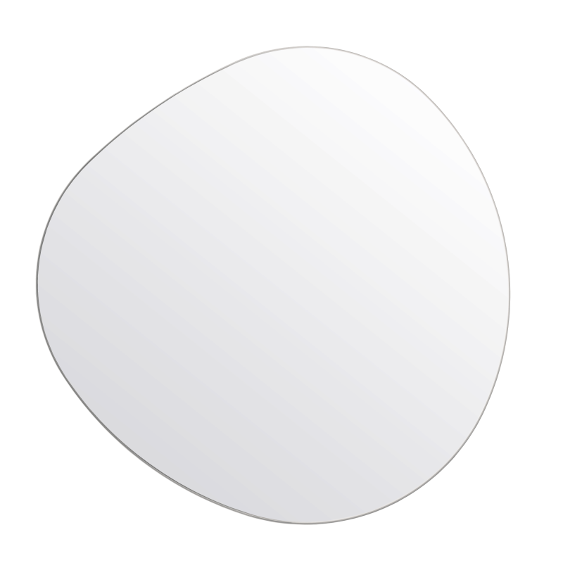 Zrcadlo asymetrické Naturel 45x44,5 cm, typ B,  ZAS4545