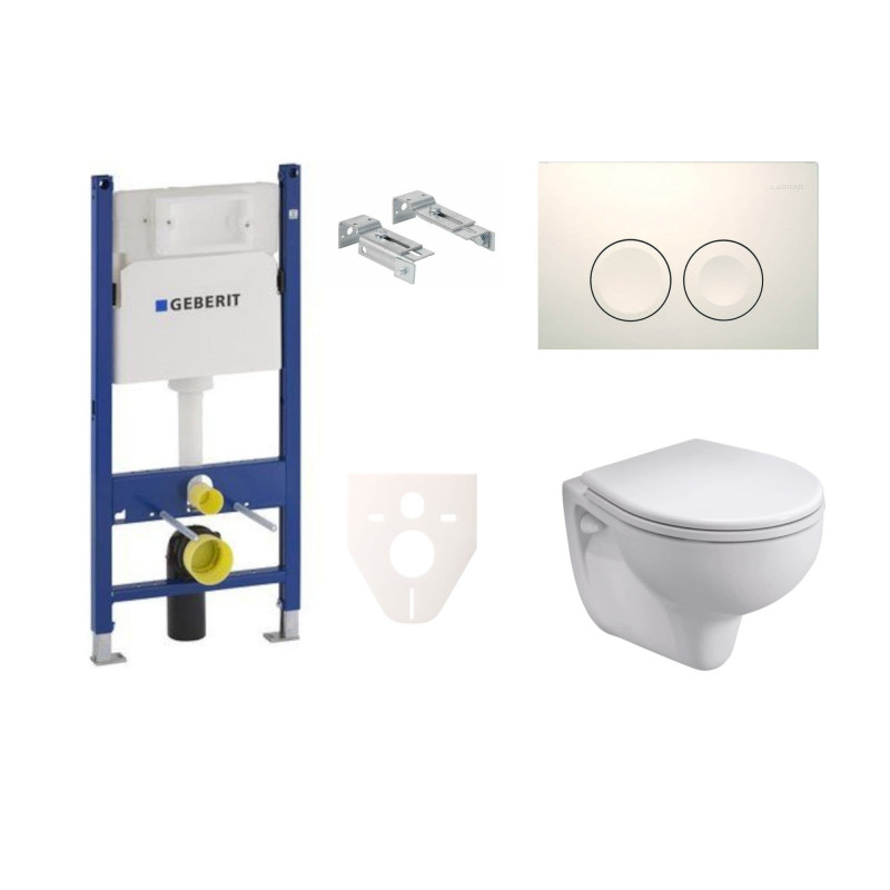 Závěsný WC set do lehkých stěn / předstěnová Kolo Rekord SIKOGES7K1