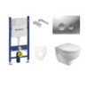 Cenově zvýhodněný závěsný WC set Geberit do lehkých stěn / předstěnová montáž+ WC Kolo Rekord SIKOGES7K3