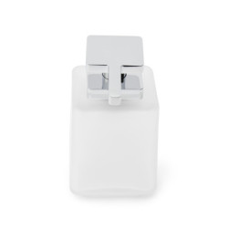 Dávkovač mýdla SAT Evolution S chrom/mléčné sklo SATDEVOSDAV