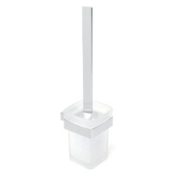 Wc štětka SAT Simply S chrom/mléčné sklo SATDSIMS37