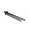 Držák ručníků SAT Simply R PVD PVD gun metal SATDSIMR19GM