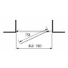 Sprchové dveře 90 cm Jika Lyra Plus H2543820006681